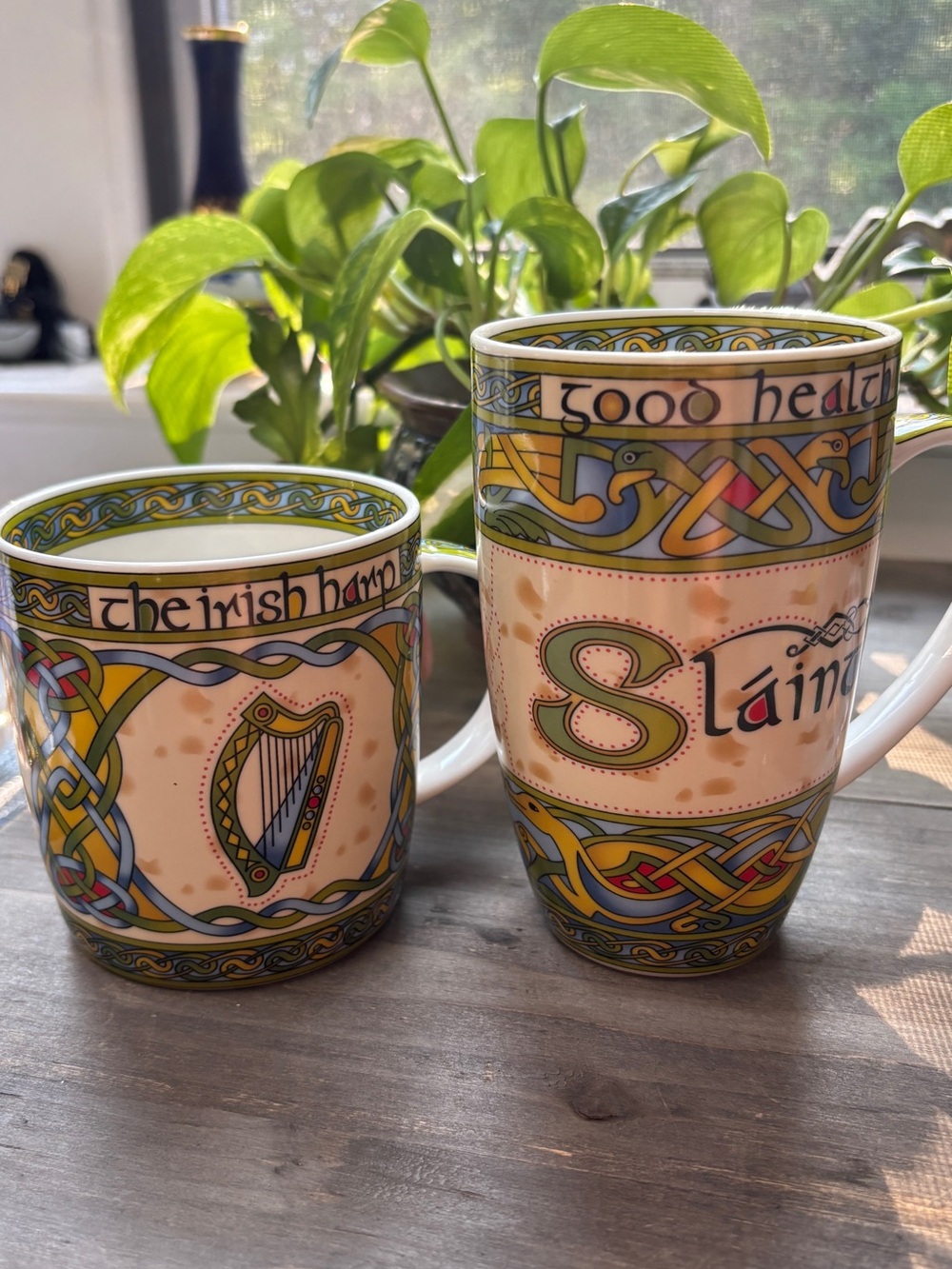 Irish Weave Mugs (set of 2)